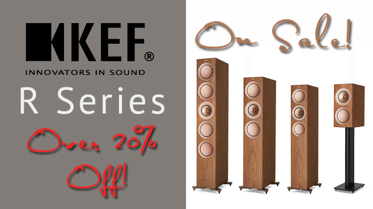 KEF R Series high fidelity speakers in Columbus OH