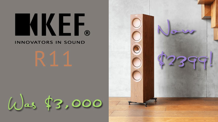 KEF R11 high performance audio speaker