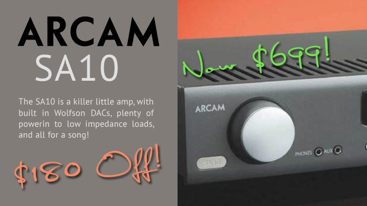 Arcam home audio amplifier