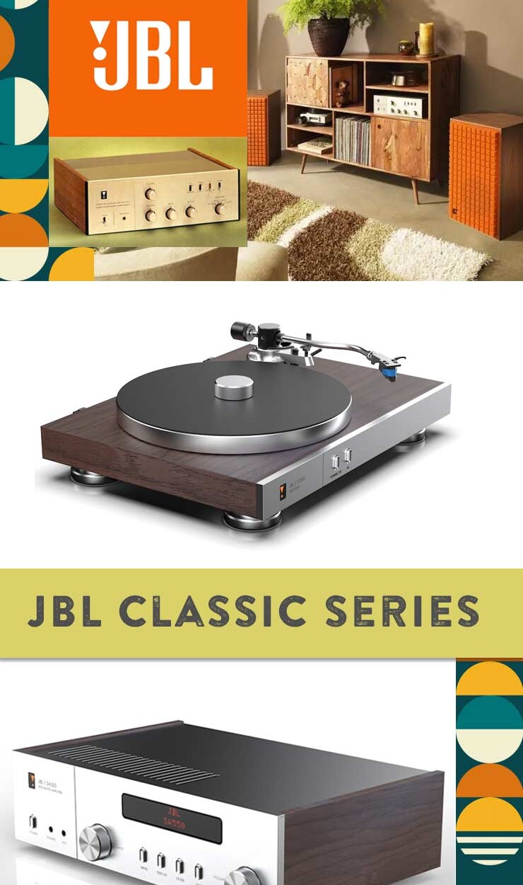 JBL Classic Series amplifier and turntable for MCM or Mid-Century Modern New Albany