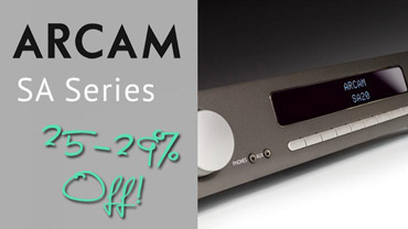 Arcam stereo amplifiers and streamers - 25-29% OFF!
