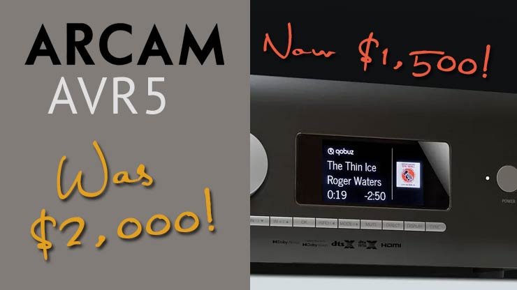 High Performance audio receivers from Arcam for home stereos or home theater in New Albany OH