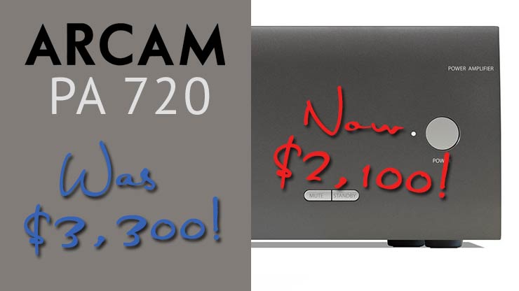 High Performance audio amplifiers from Arcam for home stereos or home theater in New Albany, Dublin OH